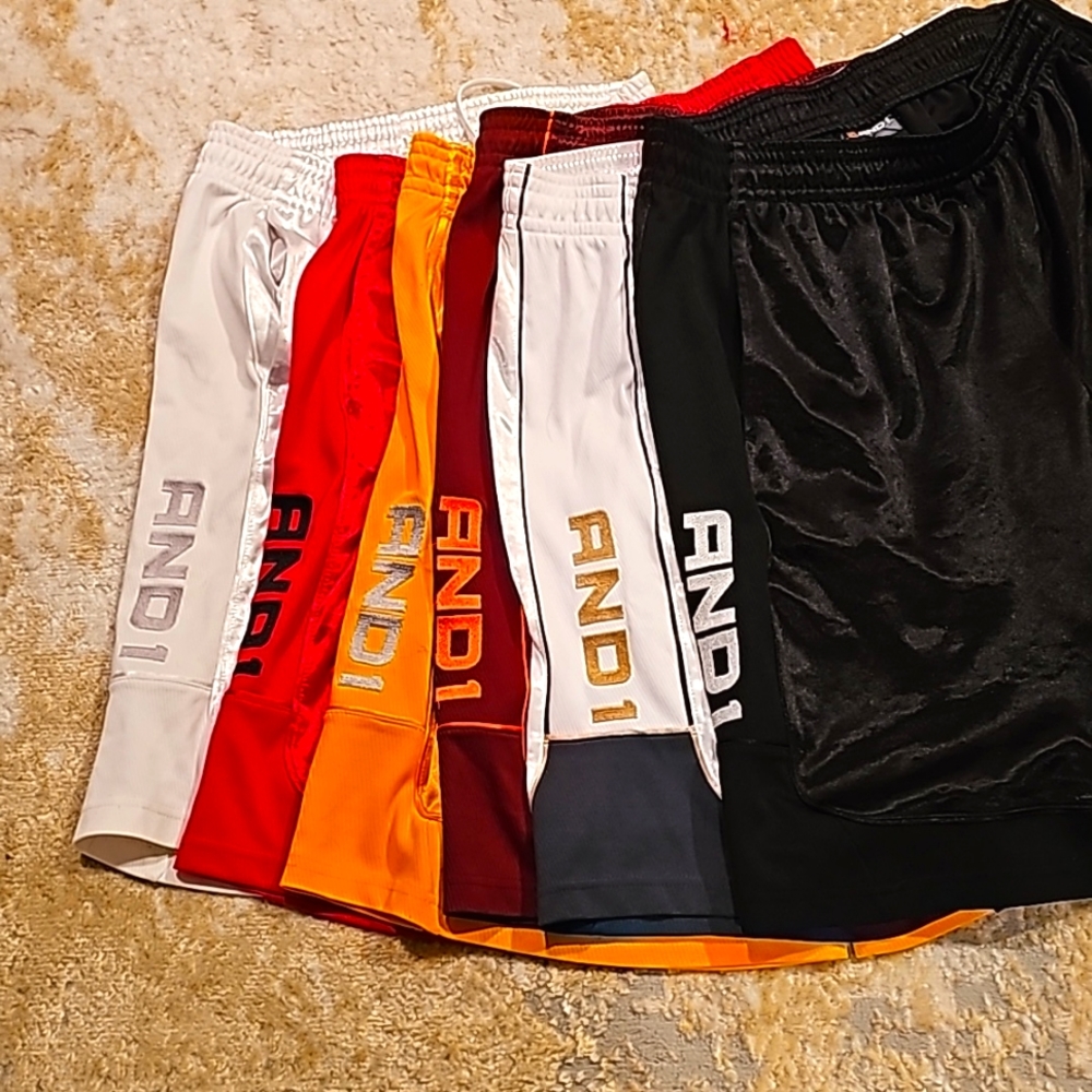AND1 Basketball Shorts LOT